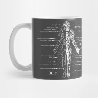 Cyborg Anatomy Mug